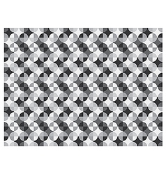Geometric interlaced pattern wallpaper vector image