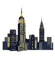 New york elements vector image