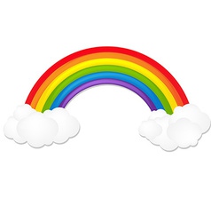 Colorful Rainbow vector image