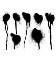Spray paint vector image