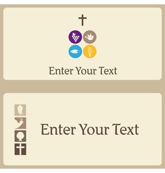 Invitation Cards vector image