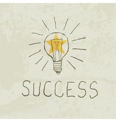 Success vector image