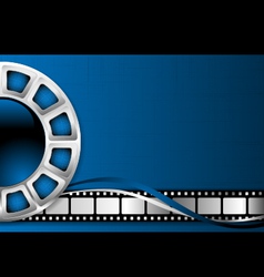 Cinema theme background vector image