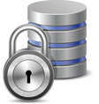 Protected database vector image