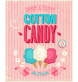Cotton candy vector image