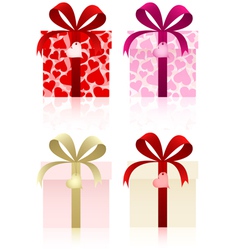 Gifts set vector image