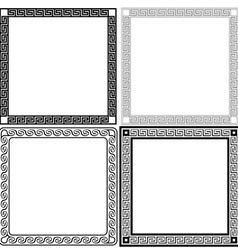Decorative frames vector image