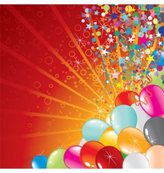 Party background vector image