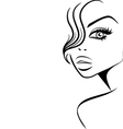 Makeup icon vector image