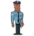 Police officer vector image