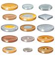 Numismatic coins vector image