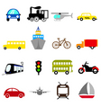 Transportation icon vector image