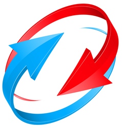 Set of arrow vector image