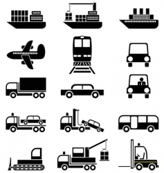 Transport and vehicles vector image
