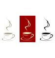Coffee cup vector image