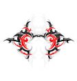 Tribal design element vector image