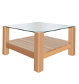 Coffee table vector image