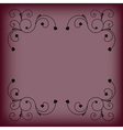 Red background vector image