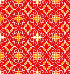 Moroccan tile pattern vector image