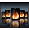 Abstract design Tablet vector image
