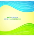 Abstract wave background vector image