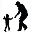 First steps vector image