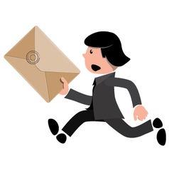 Express package vector image
