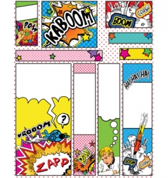 Pop art vector image
