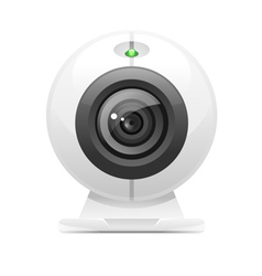 Web camera icon vector image