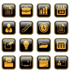 Web icons vector image