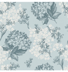 Floral wallaper pattern vector image
