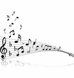 Musical note vector image