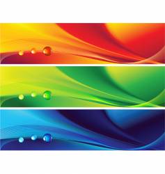 Banners vector image
