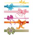 Bows vector image
