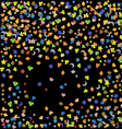 Confetti New Years celebration vector image