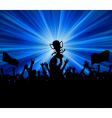 Excited people vector image