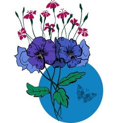 Bouquet vector image
