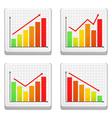 Graphs Icons vector image
