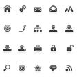 Web icons vector image