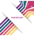 Rainbow Lines Background vector image
