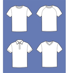T shirts vector image