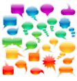 Bubbles set vector image