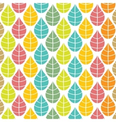 Seamless pattern with multicolored leaves Seamless pattern with multicolored leaves vector image