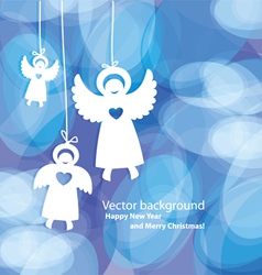 New year background vector image
