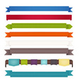 Ribbons vector image