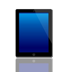 Computer tablet vector image