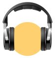 Headphones vector image