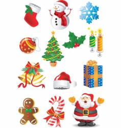 Christmas clip art vector image