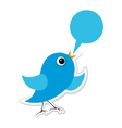 Birdie vector image
