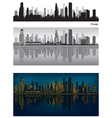 Chicago skyline vector image